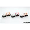 Robo Modele H0 PKP Kesselwagen-Set 406Ra/Rb, DEC, Ep. V, 3-tlg.