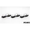 ROBO Modele H0 PKP Kesselwagen-Set 406Rb, Polmos Sieradz, Ep. VI, 3-tlg. *werkseitig ausverkauft*