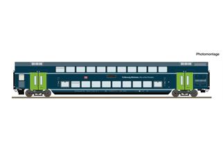Roco H0 (AC) DB AG Doppelstock-Ergänzungswagen DBpza, Schleswig-Holstein, Ep. VI