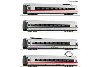 Roco H0 (AC Sound) DB AG Elektrotriebzug-Ergänzungsset BR 408 ICE3neo, Ep. VI, 4-tlg.