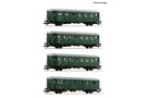 Roco H0 CSD Reisezugwagen-Set Rybak, Ep. III, 4-tlg.