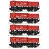 Roco H0 DB AG Muldenkippwagen-Set Falns 128, Ep. VI, 4-tlg.