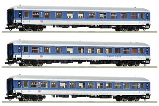 Roco H0 DB AG Reisezug-Wagenset 1 IR 461 Trier - Innsbruck, Ep. V, 3-tlg. *werkseitig ausverkauft*