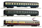 Roco H0 DB Reisezugwagen-Set 2 D 377 Hispania-Express, Ep. IV, 3-tlg. *werkseitig ausverkauft*