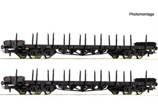 Roco H0 DB Rungenwagen-Set Rs 680, Ep. IV, 2-tlg.
