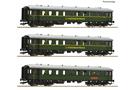 Roco H0 (DC) DB 3-tlg. Set: Reisezugwagen „Ferienexpress“