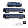 Roco H0 (DC Digital) CD Startset BR 756 mit Schnellzug, geoLine