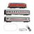 Roco H0 (DC Digital) DB AG Startset BR 218 mit Intercity, Roco Line mit Bettung