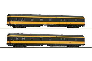 Roco H0 (DC Digital) ÖBB Bahnpostwagen-Set Post-m, Ep. V, 2-tlg.