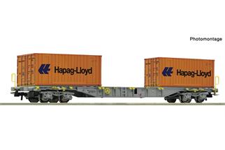 Roco H0 (DC) PKP Containertragwagen