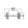 Roco H0 (DC) RP-25-Radsatz Ø 9 mm (Inhalt: 2 Stk.)