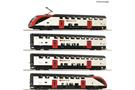 Roco H0 (DC) SBB 4-tlg. Set: Fernverkehrs-Doppelstockzug RABe 502, SBB