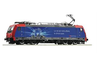 Roco H0 (DC) SBB Elektrolok Re 484 011-2, Gut fürs Klima, Ep. VI *werkseitig ausverkauft*