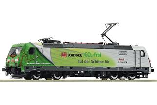 Roco H0 (DC Sound) DB AG Elektrolok 185 389-4, Audi/CO2-frei, Ep. VI *werkseitig ausverkauft*
