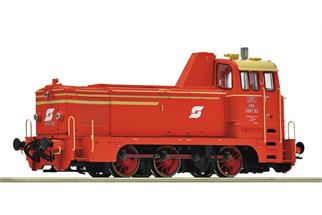 Roco H0 (DC Sound) ÖBB Diesellok 2067.82, blutorange, Ep. IV