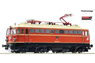 Roco H0 (DC Sound) ÖBB Elektrolok 1042.687-2, blutorange, Ep. IV