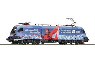 Roco H0 (DC Sound) ÖBB Elektrolok 1116 233-8, Winter im SalzburgerLand, Ep. VI *werkseitig ausverkauft*
