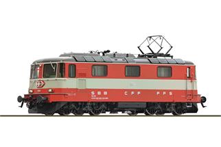 Roco H0 (DC Sound) SBB Elektrolok Re 4/4 II 11108, Swiss Express, Ep. VI