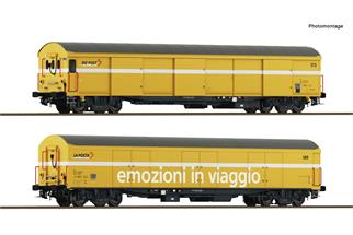 Roco H0 (DC) Wascosa 2-tlg. Set: Paket-Postwagen