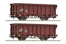 Roco H0 DR Hochbordwagen-Set Eos, Ep. IV, 2-tlg.