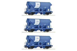 Roco H0 DUSLO Schwendkachwagen-Set Tdns, Ep. VI, 2-tlg.