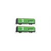 Roco H0 Green Cargo Schiebewandwagen-Set Hbillns-v, Ep. VI, 2-tlg.