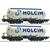 Roco H0 Holcim Silowagen-Set Uacs, neues Logo, Ep. VI, 2-tlg.