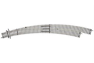 Roco H0 Line BWr9/10 Bogenweiche rechts *werkseitig ausverkauft*