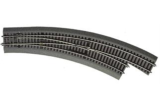 Roco H0 Line mit Bettung BWr5/6 Bogenweiche rechts *werkseitig ausverkauft*