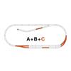 Roco H0 Line mit Bettung Gleisset C