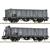 Roco H0 PKP Hochbordwagen-Set Wddo/Wddoh, Ep. III, 2-tlg.