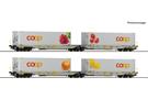 Roco H0 Railcare Doppeltaschen-Gelenkwagen-Set 2 T2000, Coop, Ep. VI, 2-tlg. *werkseitig ausverkauft*