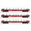 Roco H0 RailCargoWagon Rungenwagen-Set Rs, Ep. VI, 3-tlg.
