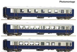 Roco H0 Regiobahn Reisezugwagen-Set Schlierenwagen, Ep. V, 3-tlg. *werkseitig ausverkauft*