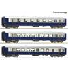 Roco H0 Regiobahn Reisezugwagen-Set Schlierenwagen, Ep. V, 3-tlg.