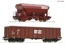 Roco H0 SBB Güterwagen-Set Fcs/Eas, ChemOil, Ep. VI, 2-tlg.
