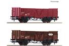 Roco H0 SBB Hochbordwagen-Set Es/E, Ep. IV-V, 2-tlg.