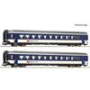 Roco H0 SBB Reisezugwagen-Set EW IV B, 2. Klasse, ex BLS, Ep. V, 2-tlg.