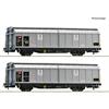 Roco H0 SBB Schiebewandwagen-Set Hbbillns, Ep. VI, 2-tlg. *werkseitig ausverkauft*