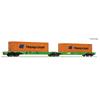 Roco H0 SETG Container-Doppeltragwagen Sggrs, Hapag Lloyd, Ep. VI