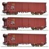Roco H0 SNCF Rolldachwagen-Set Taems, Ep. IV, 3-tlg.