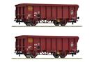 Roco H0 SNCF Rolldachwagen-Set Ts, Ep. IV-V, 2-tlg.