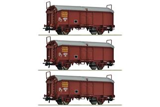 Roco H0 SNCF Schiebedachwagen-Set Tms, Ep. IV, 3-tlg.