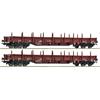Roco H0 ZSSK Cargo Rungenwagen-Set Res, Ep. VI, 2-tlg.