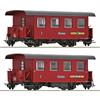Roco H0e Zillertalbahn Personenwagen-Set, Ep. VI, 2-tlg.