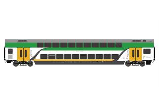 Roco/Hobbytrade H0 (DC) Koleje Mazowieckie Doppelstockwagen 2. Klasse, Ep. VI *werkseitig ausverkauft*
