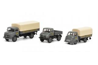 Schuco H0 DB LKW, Set mit 3 Lastwagen