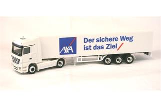 Schuco H0 MB Actros AXA-Versicherung