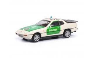 Schuco H0 Porsche 924 POLIZEI