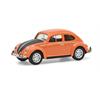 Schuco H0 VW Käfer, orange/schwarz